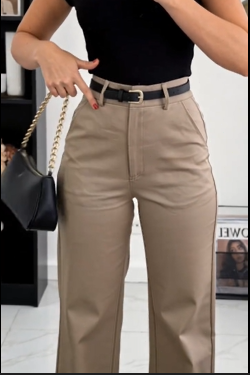 High-Waist Straight Leg Blazer Pants – Ultimate Comfort & Elegance