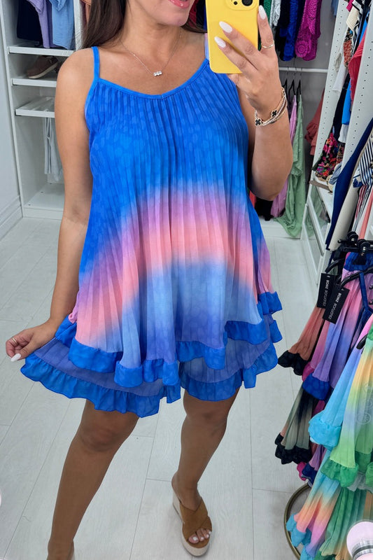 Pleated Ombre Co-Ord Set