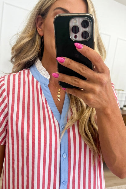 4th of July Must-Have | Patriotic Casual Mini Dress
