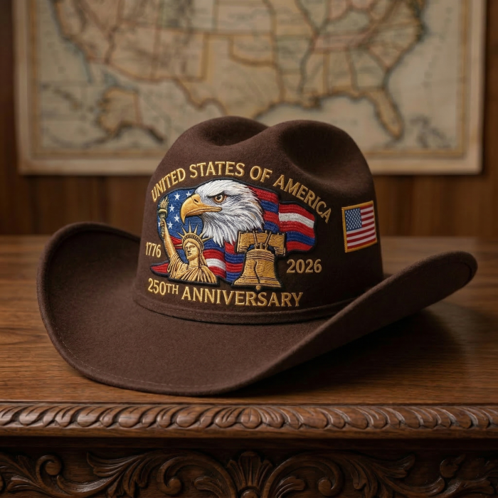 United States of America 250th Anniversary Cowboy Hat (2026 Edition)