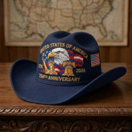 United States of America 250th Anniversary Cowboy Hat (2026 Edition)