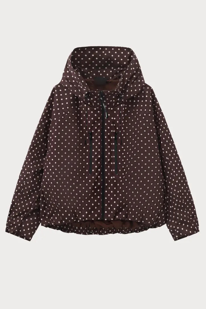 2026 Hot Sale Polka Dot Oversized Rain Jacket
