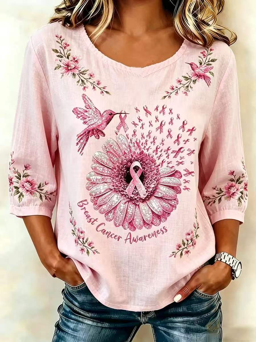 Women'S Breast Cancer Family Companion T-Shirt