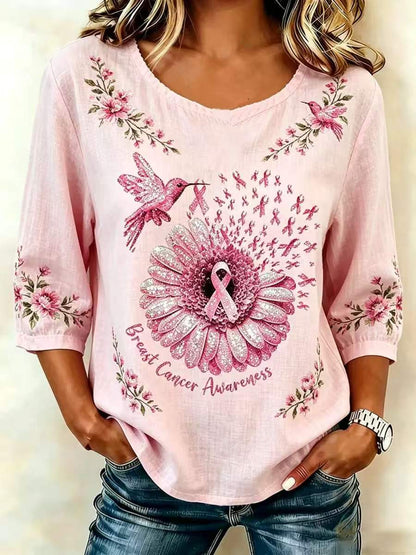 Women'S Breast Cancer Family Companion T-Shirt