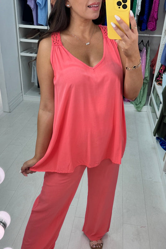 Crochet Loose Fit Co-Ord Set