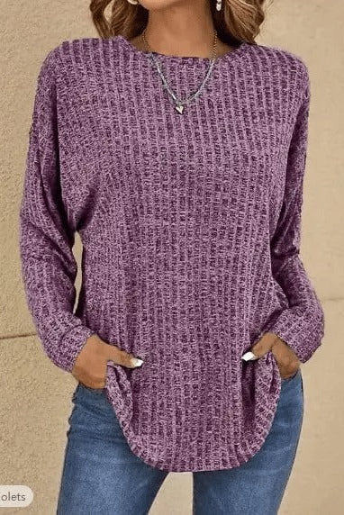 💖Casual Long Sleeve Sweater