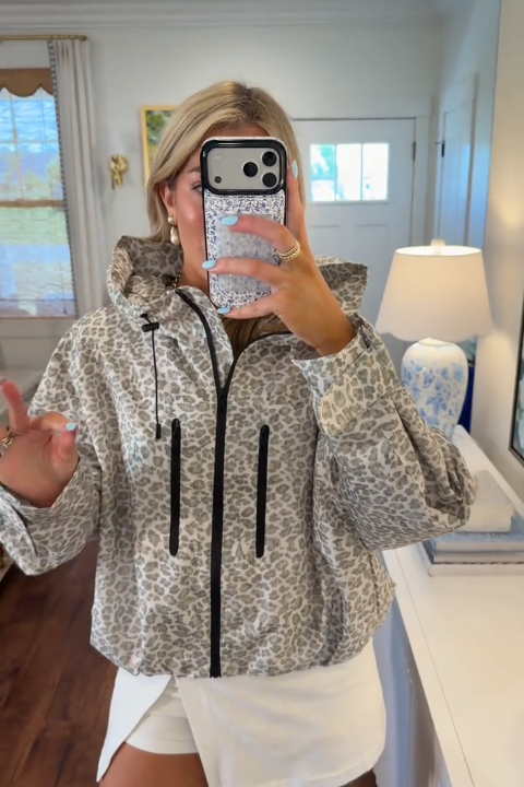 2026 Hot Sale Polka Dot Oversized Rain Jacket