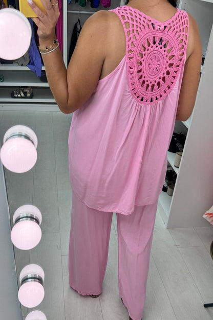 Crochet Loose Fit Co-Ord Set