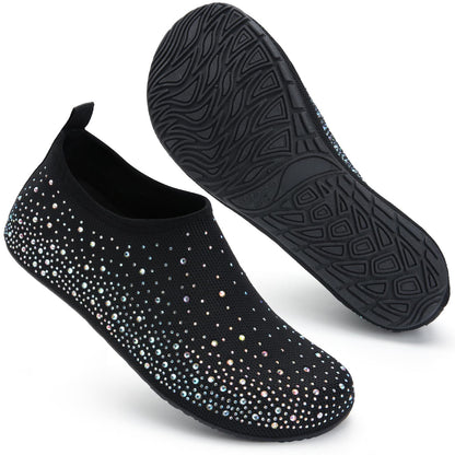 Barefoot Rhinestone Water Shoes