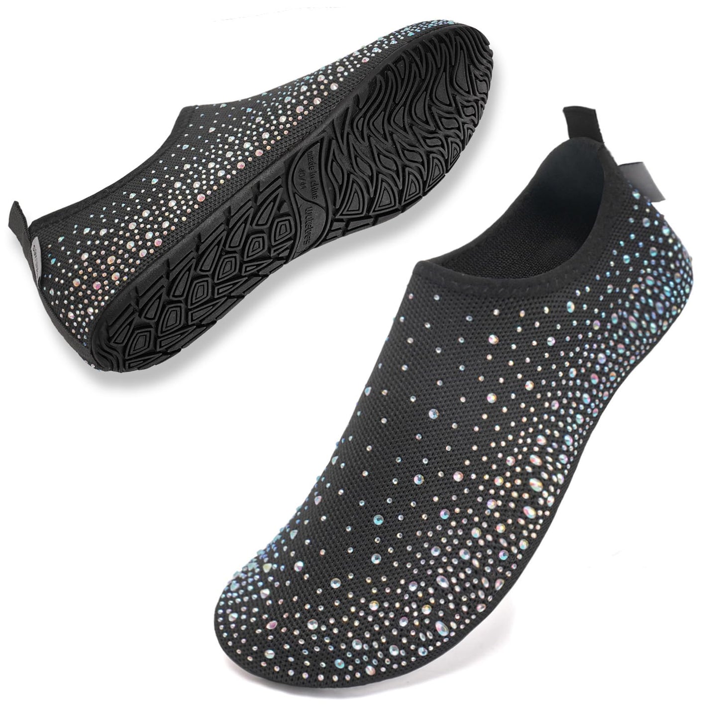 Barefoot Rhinestone Water Shoes