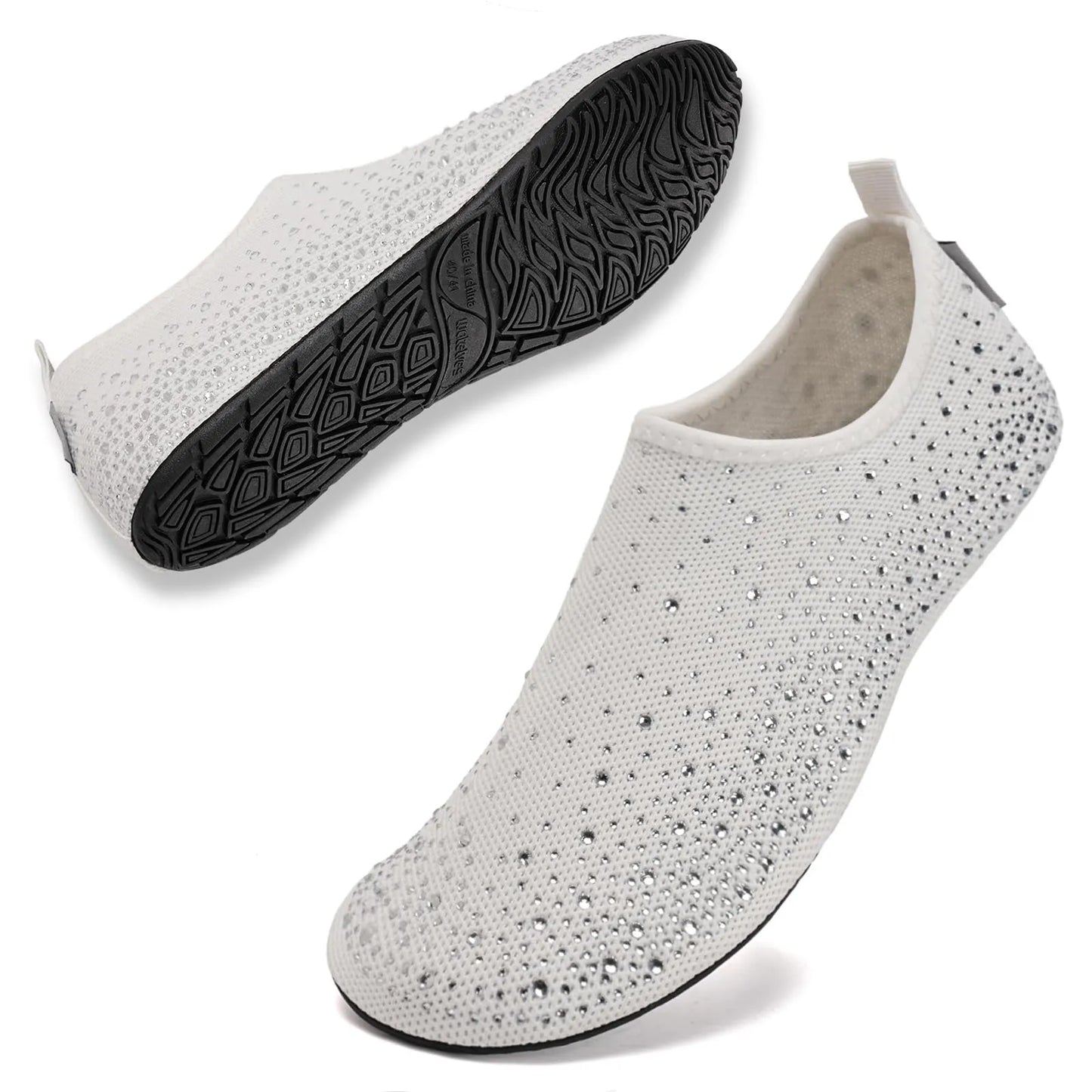 Barefoot Rhinestone Water Shoes