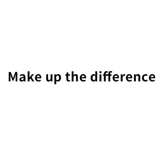Make up the difference 12