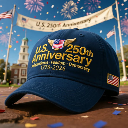 🔥LAST DAY 49% OFF - Celebrates the U.S. 250th Anniversary Retro Washed Cap