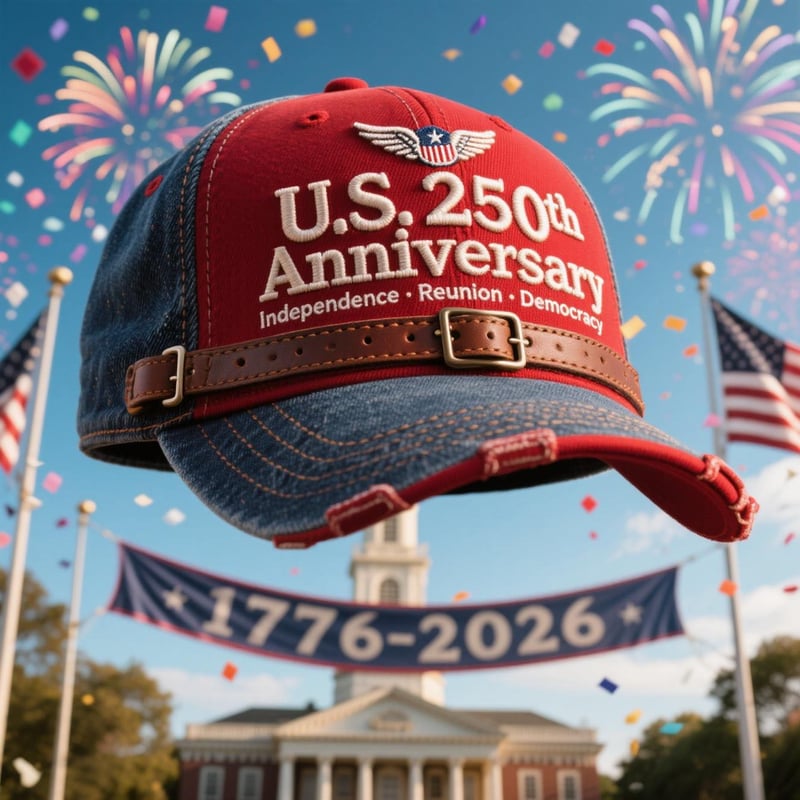 🔥LAST DAY 49% OFF - Celebrates the U.S. 250th Anniversary Retro Washed Cap