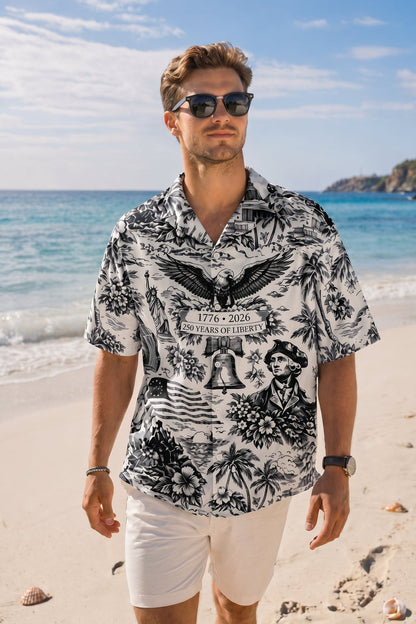 America 250th Anniversary Hawaiian Shirt