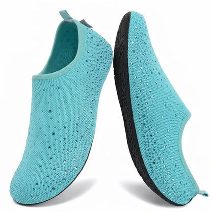 Barefoot Rhinestone Water Shoes