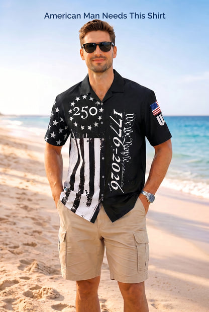 🇺🇸 250th Anniversary "We The People" Hawaiian Shirt